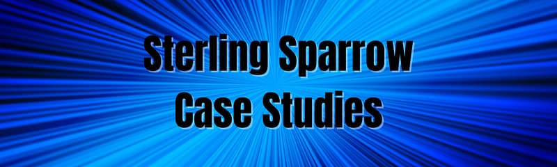 case studies from marketing company sterling sparrow